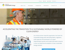 Tablet Screenshot of energycenter.org